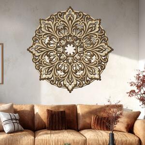4 vrstvá mandala SEBEDŮVĚRU | Rozměry (cm): 40x40 | Zvolte barvu dekoru: Javor-Ořech