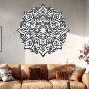 4 vrstvá mandala SEBEDŮVĚRU | Rozměry (cm): 40x40 | Zvolte barvu dekoru: Bílá-Antracit