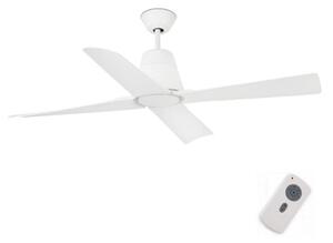 FARO 33480 - Stropní ventilátor TYPHOON IP44 pr. 130 cm bílá + dálkové ovládání