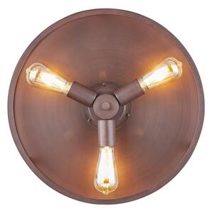 FANAWAY 212925 - LED Stropní ventilátor CLASSIC 3xE27/4W/230V hnědá + DO