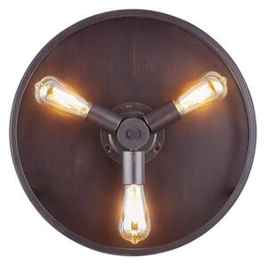 FANAWAY 212927 - LED Stropní ventilátor CLASSIC 3xE27/4W/230V černá + DO
