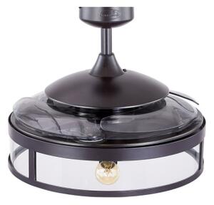 FANAWAY 212927 - LED Stropní ventilátor CLASSIC 3xE27/4W/230V černá + DO