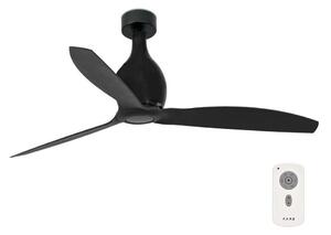 FARO 32030 - Stropní ventilátor MINI ETERFAN černá pr. 128 cm + dálkové ovládání