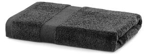 Bavlněný ručník DecoKing Mila 70x140 cm tmavě šedý