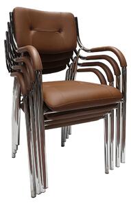 Kancelářská židle Ilha (hnědá). 1016157