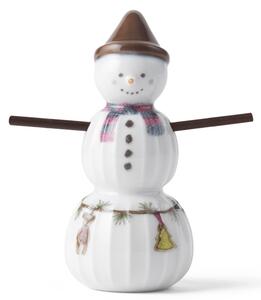 Kähler Design Keramická dekorace Sněhulák Hammershøi Christmas - Boy KD521