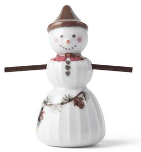 Kähler Design Keramická dekorace Sněhulák Hammershøi Christmas - Girl KD523