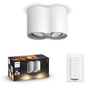 Philips - LED Stmívatelné bodové svítidlo Hue PILLAR 2xGU10/5W/230V + DO