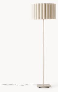 Stojací lampa ze lnu Lucina
