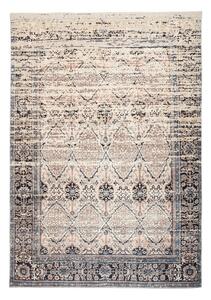 KOBEREC TKANÝ NA PLOCHO, 120/180 cm modrá, béžová Kayoom - Online Only koberce & rohožky, Online Only