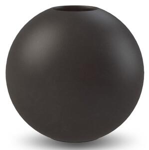 COOEE Design Váza Ball Black - 20 cm CED123
