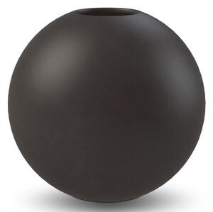 COOEE Design Váza Ball Black - 30 cm CED174