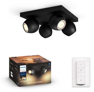 Philips 50474/30/P6 - LED Stmívatelné bodové svítidlo Hue BUCKRAM 4xGU10/5W/230V