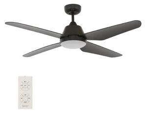 Lucci Air 212998 - LED Stropní ventilátor ARIA LED/18W/230V černá + DO