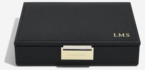 Stackers, Šperkovnice Black Mini Lid | Černý 75466