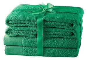 Sada ručníků AmeliaHome Amary zelených