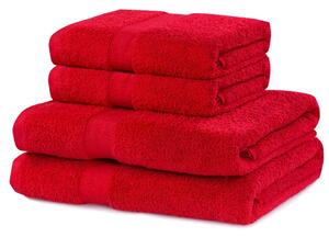 Sada červených ručníků DecoKing Niki