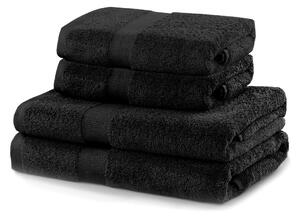 Set černých ručníků DecoKing Niki