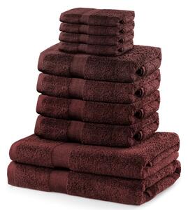 Set ručníků DecoKing Kunis hnědé