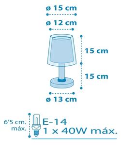 Dalber 81191T - Dětská lampička LIGHT FEELING 1xE14/40W/230V