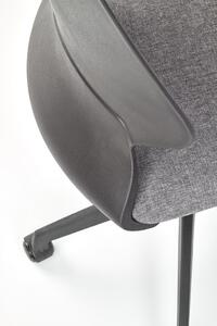 Dětská židle Gravity, šedá / černá