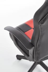 Dětská židle Storm, černá / červená