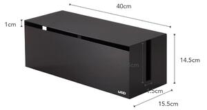 Box na nabíječky Web 2708 Cable Box | černý