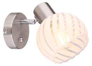 Globo 54025-1 - Nástěnné bodové svítidlo WILLY 1xE27/40W/230V