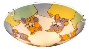 Globo 40606 - Dětské stropní svítidlo KIDDY 2xE27ILLU/60W/230V