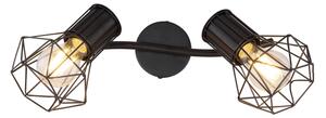 Globo 54017-2 - Bodové svítidlo PRISKA 2xE27/40W/230V
