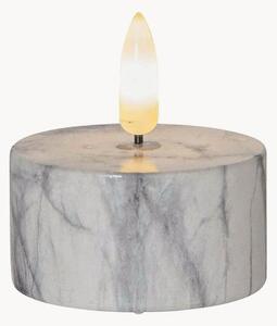 Sada čajových LED svíček's časovačem Flame Marble, 2 díly