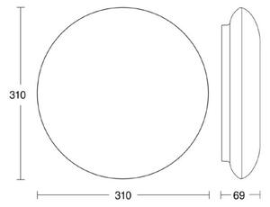 Steinel 035440 - LED Venkovní svítidlo se senzorem QUATTRO LED/10W/230V IP54