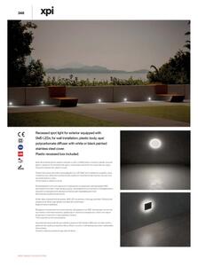 Redo 90044 - LED Venkovní zápustné svítidlo INCAS LED/2,3W/230V IP65