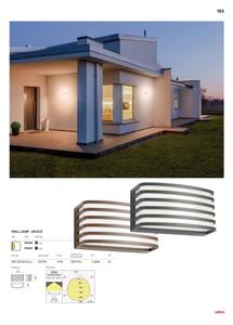 Redo 90038 - LED Venkovní nástěnné svítidlo SEBRA LED/15W/230V IP54