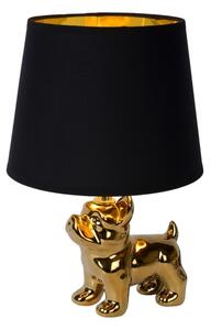 Lucide 13533/81/10 - Stolní lampa WINSTON 1xE14/25W/230V zlatá/černá