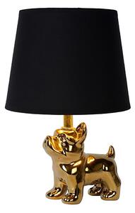 Lucide 13533/81/10 - Stolní lampa WINSTON 1xE14/25W/230V zlatá/černá
