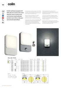 Redo 90130 -LED Venkovní nástěnné svítidlo COLIN LED/9W/230V 4000K IP54 antracit