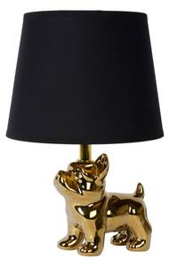 Lucide 13533/81/10 - Stolní lampa WINSTON 1xE14/25W/230V zlatá/černá