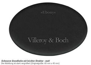 Villeroy & Boch Single 595 Lesklá černá / Chromite glossy