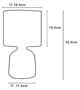 Lucide 47503/81/36 - Stolní lampa COSBY 1xE14/40W/230V