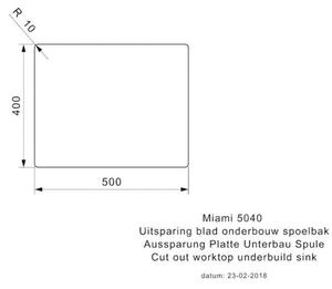 Reginox SET Miami 500 Copper + baterie Crystal + příslušenství Copper