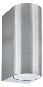 Searchlight 8008-2SS-LED - Venkovní nástěnné svítidlo LEDO 2xGU10/6W/230V IP44