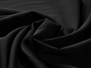Biante Dekorační obdélníkový ubrus Rongo RG-014 Černý 50x100 cm