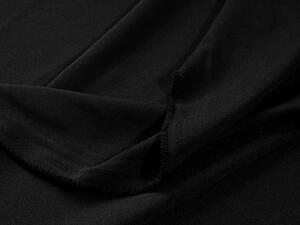 Biante Dekorační povlak na polštář Rongo RG-014 Černý 40 x 60 cm