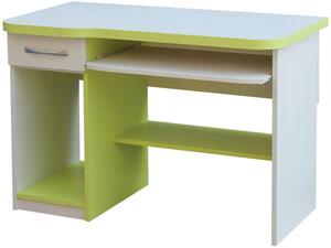 Počítačový stůl FRED C006 - Creme zelená
