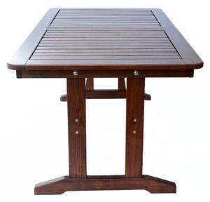 Zahradní rozkládací stůl SENDY 160-210 CM Exteriér | Zahradní stoly