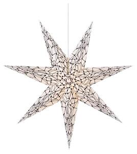 Markslöjd 704876 - Vánoční dekorace KARLA 1xE14/25W/230V bílá 75 cm