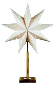 Markslöjd 700323 - Vánoční dekorace SOLVALLA 1xE14/25W/230V bílá 65 cm