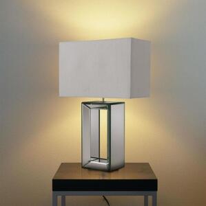 Searchlight EU1610 - Stolní lampa MIRROR 1xE27/60W/230V