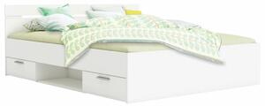 Multifunkční postel 160x200 MICHIGAN perleťově bílá